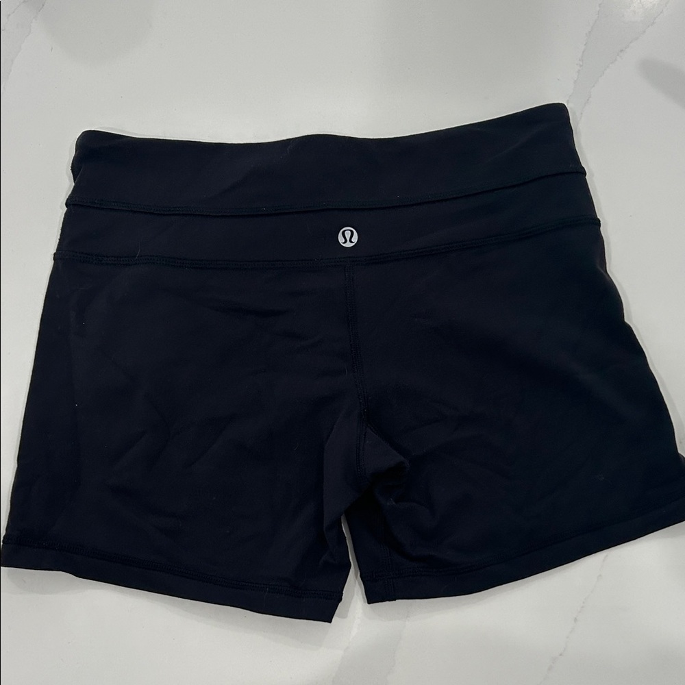 lululemon athletica Women's Black Athletic Shorts